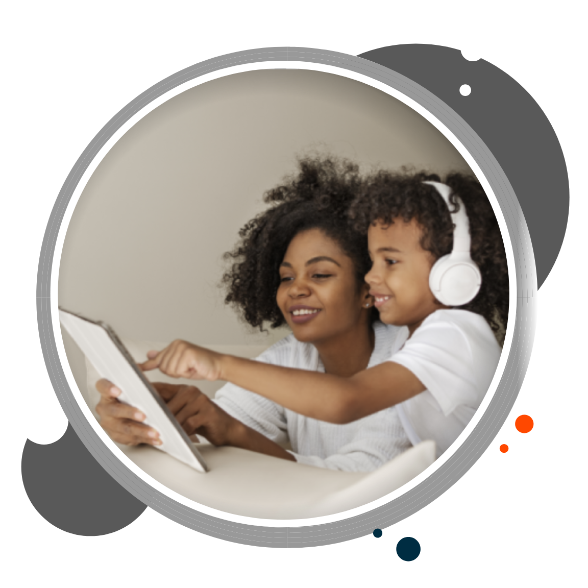 kid with mom white back